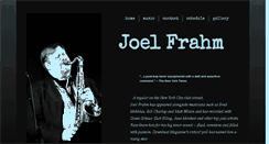 Desktop Screenshot of joelfrahm.com